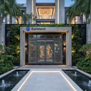 CỬa CỔng TrƯỢt Quay Eurotech HoÀng Gia MÀu XÁm ĐÁ W