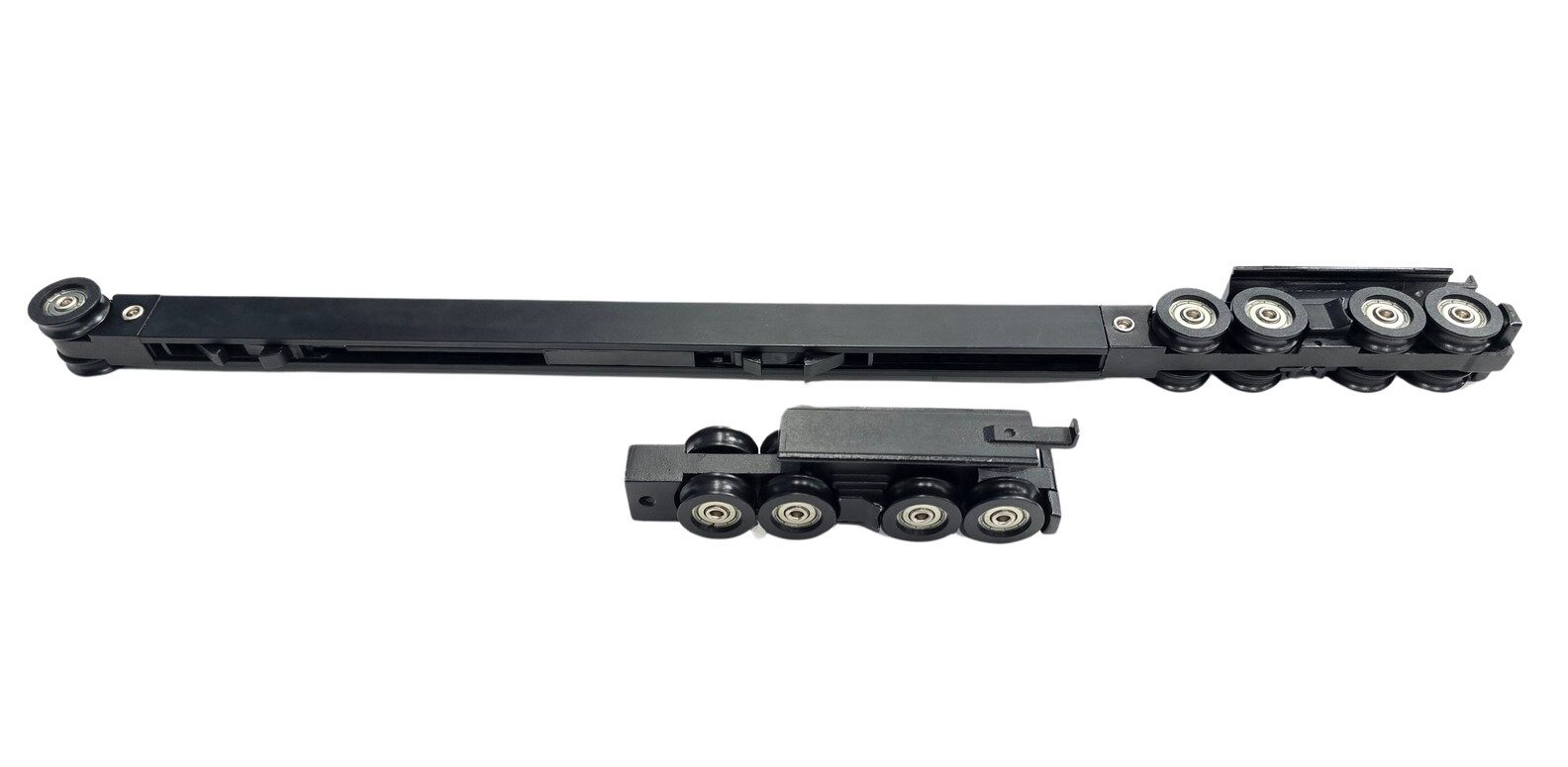 Ray treo và cụm bánh xe của cửa trượt quay Eurotech