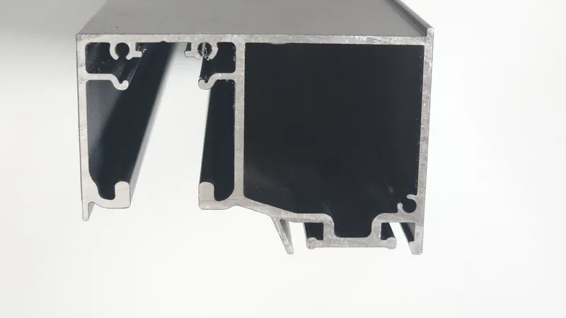 Mặt cắt profile nhôm của cửa trượt quay Eurotech